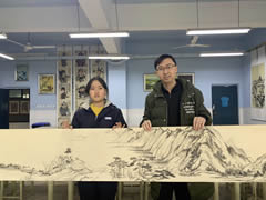 【本事】妙手丹青！綿陽12歲女生臨摹《富春山居圖》